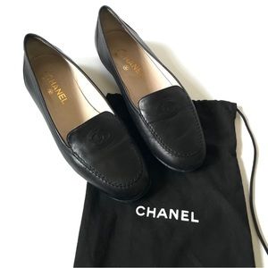 ISO! Chanel leather loafers